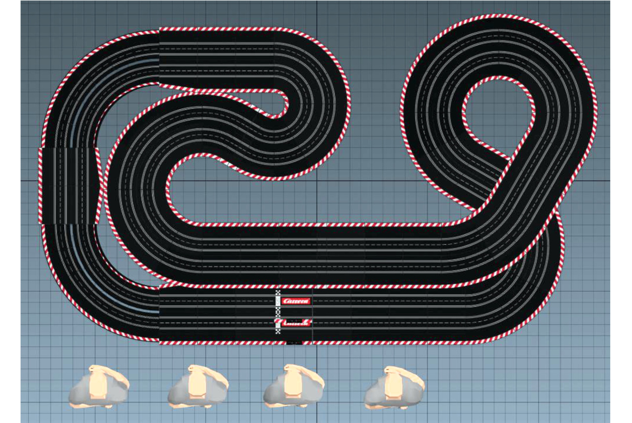 Buy table top slot car race tracks from the pros | Nomad Raceways Online  Store
